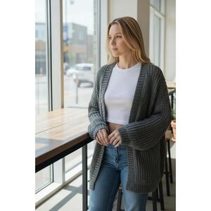 Open Edit White Crew Neck Sleeveless Cropped Tank Top Size 1X‎